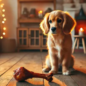 犬と鶏の骨