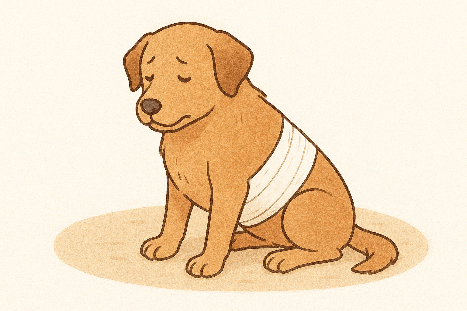 避妊後の愛犬